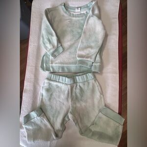 GAP Mint Green Toddler Top and Pants Set